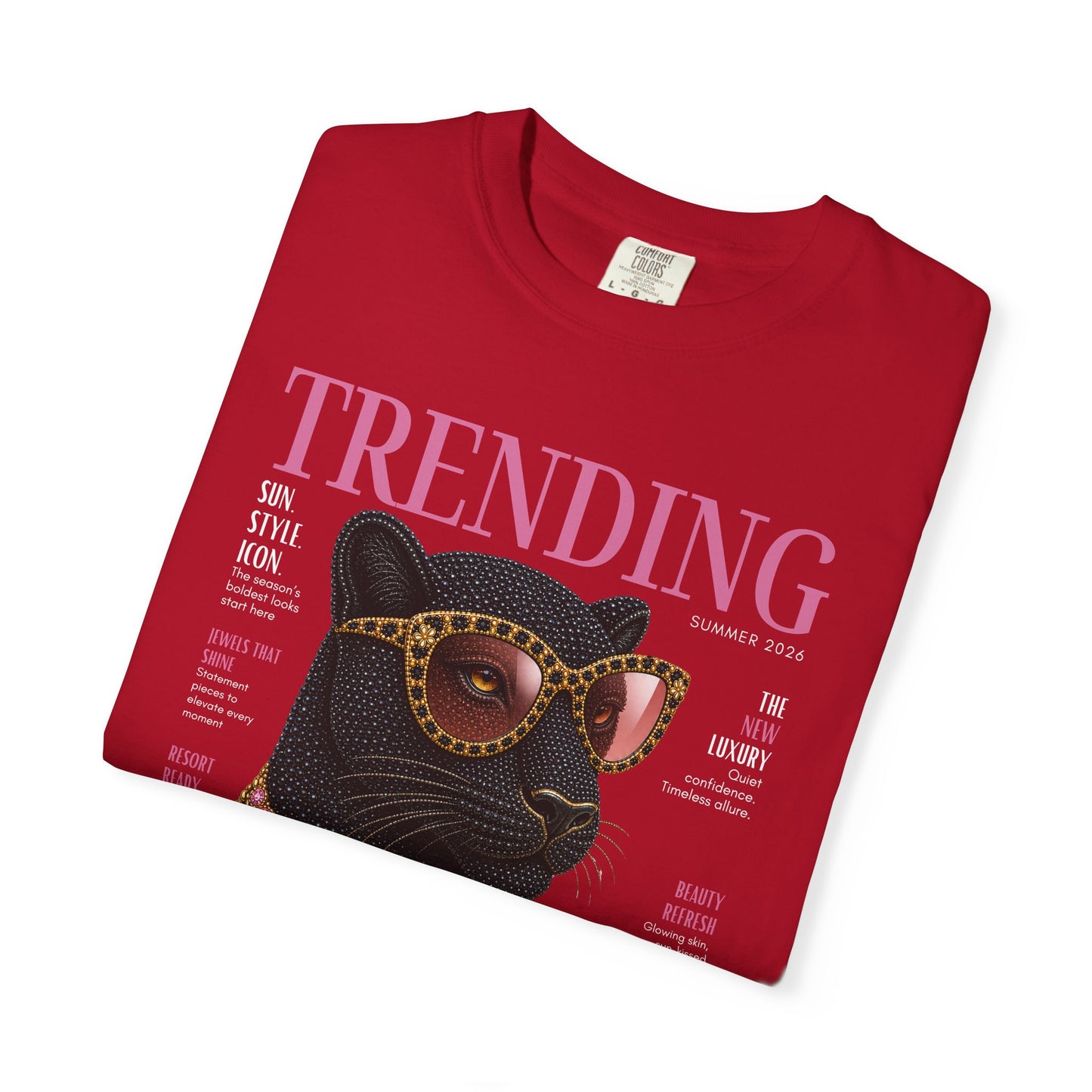 Trending Black Panther Magazine Graphic Tee