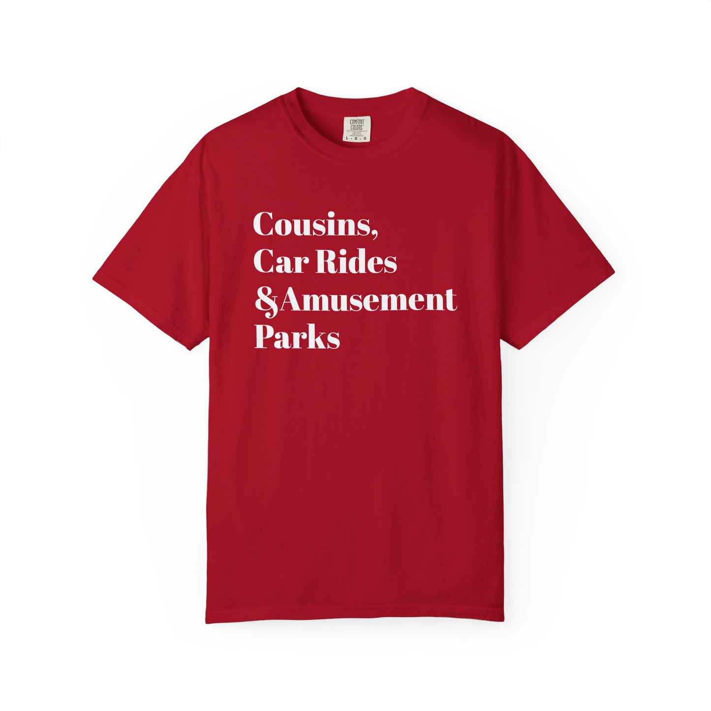 Amusement Park Nostalgia Tee - White font