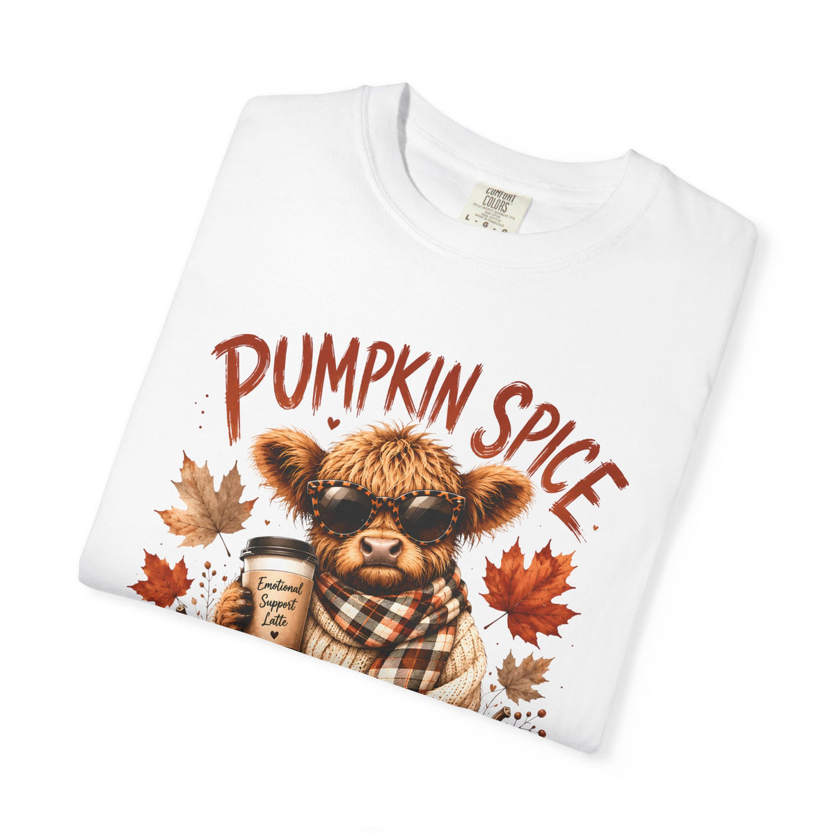 Moo-dy Vibes Cow Graphic Tee - Dark font