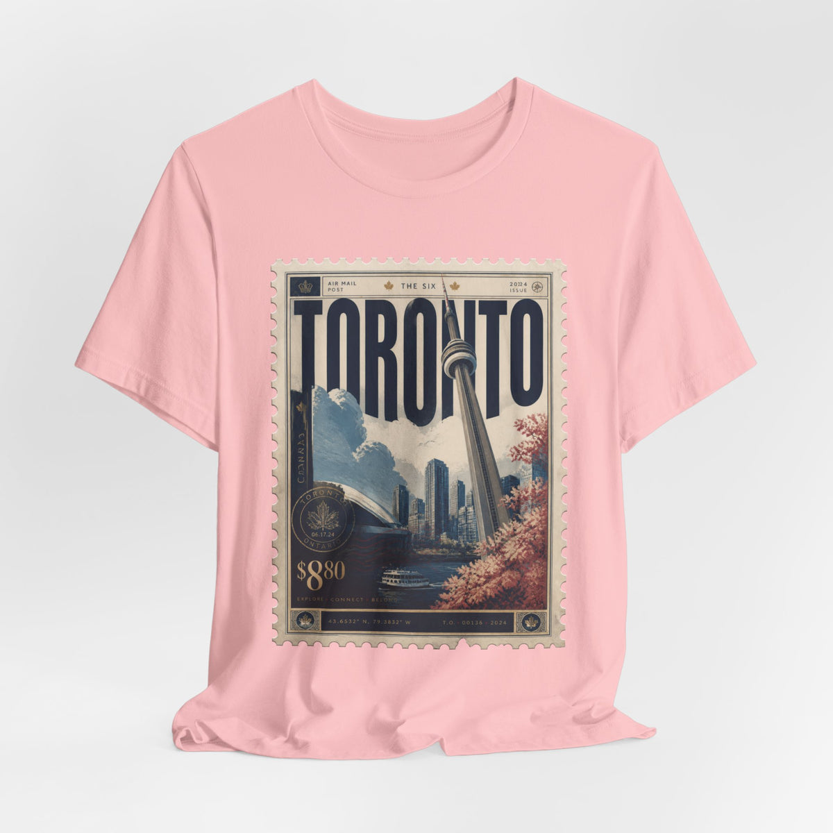 Toronto Vintage Postage Stamp Graphic Tee