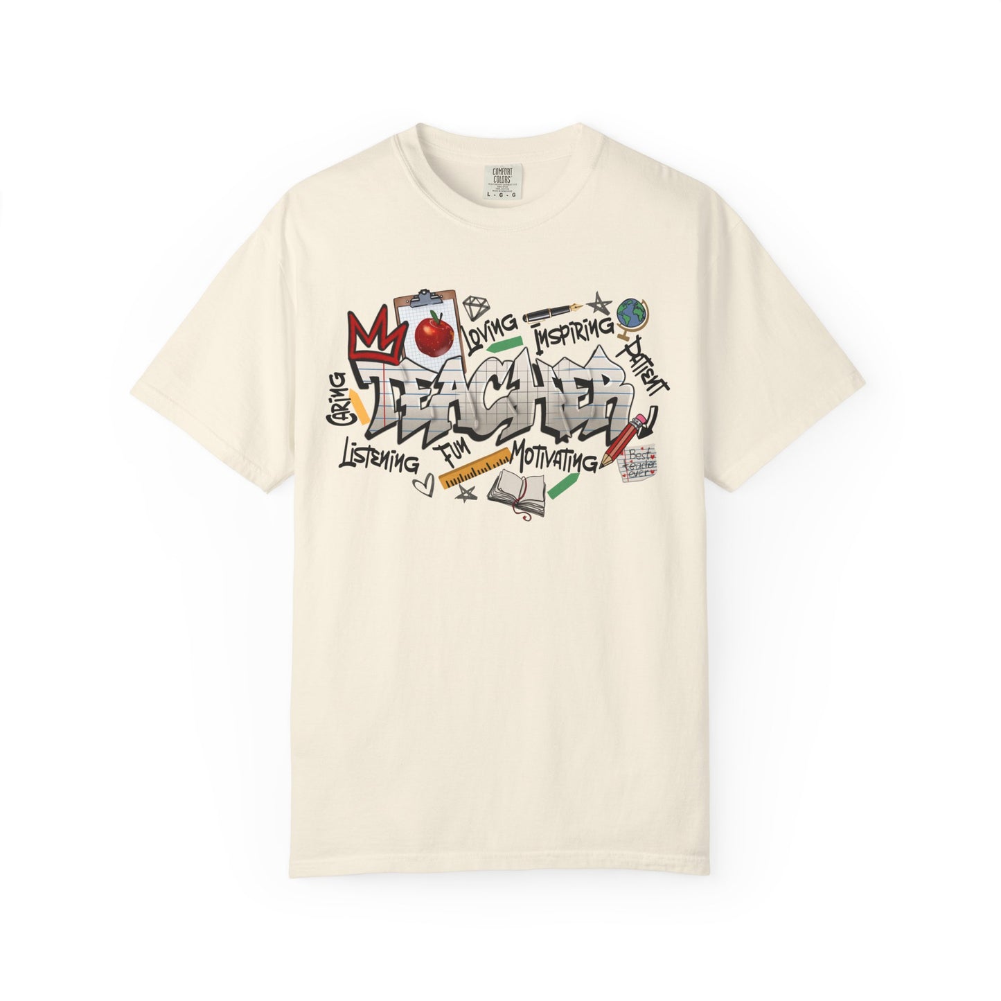 Teacher Graffiti Graphic Tee
