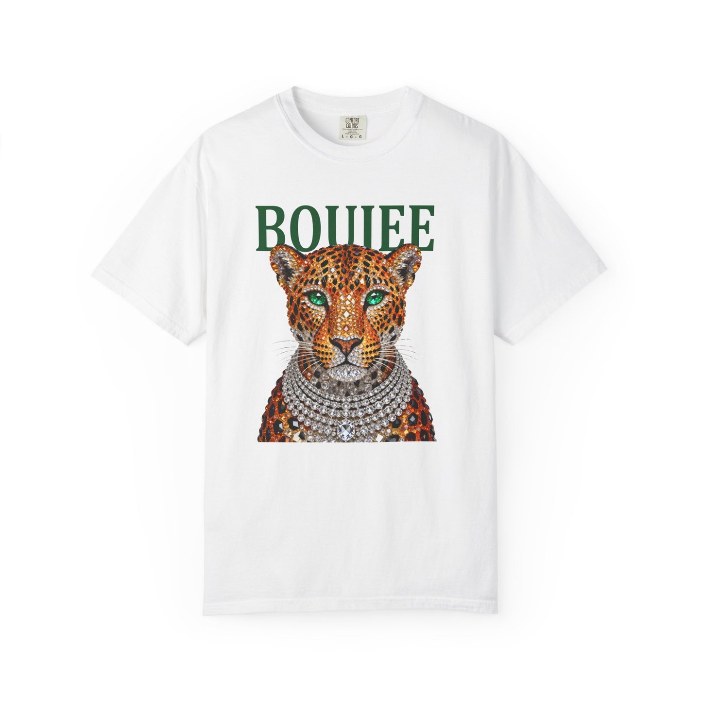 Boujee Leopard T-Shirt — Luxe Leopard Portrait Graphic Tee