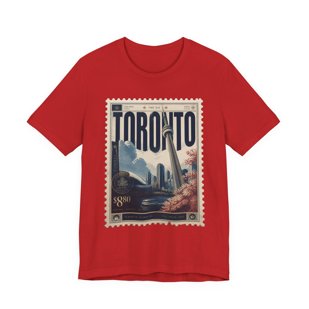Toronto Vintage Postage Stamp Graphic Tee