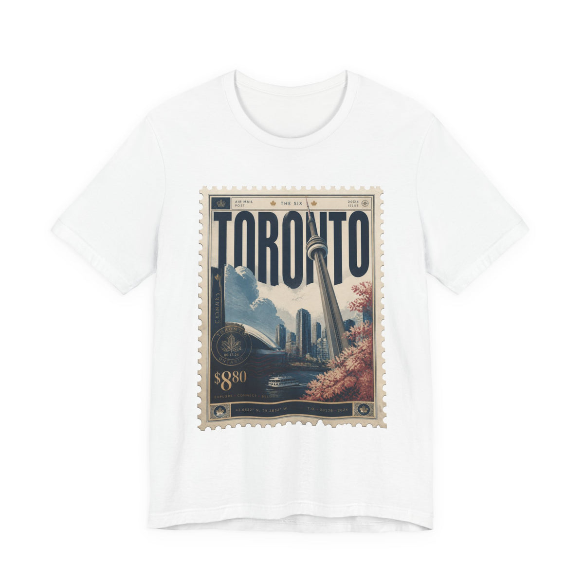 Toronto Vintage Postage Stamp Graphic Tee