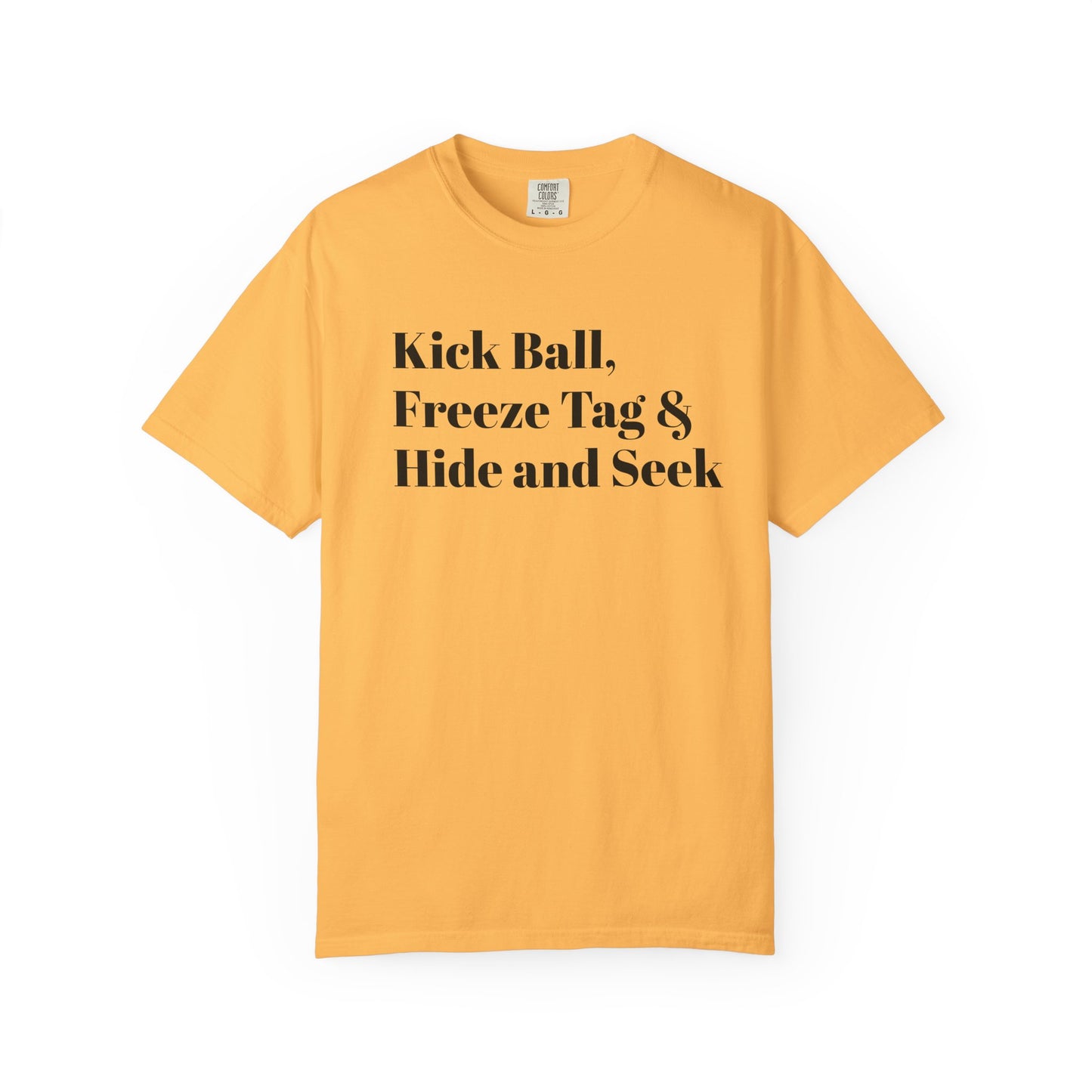 Kick Ball Nostalgia Tee - Black font