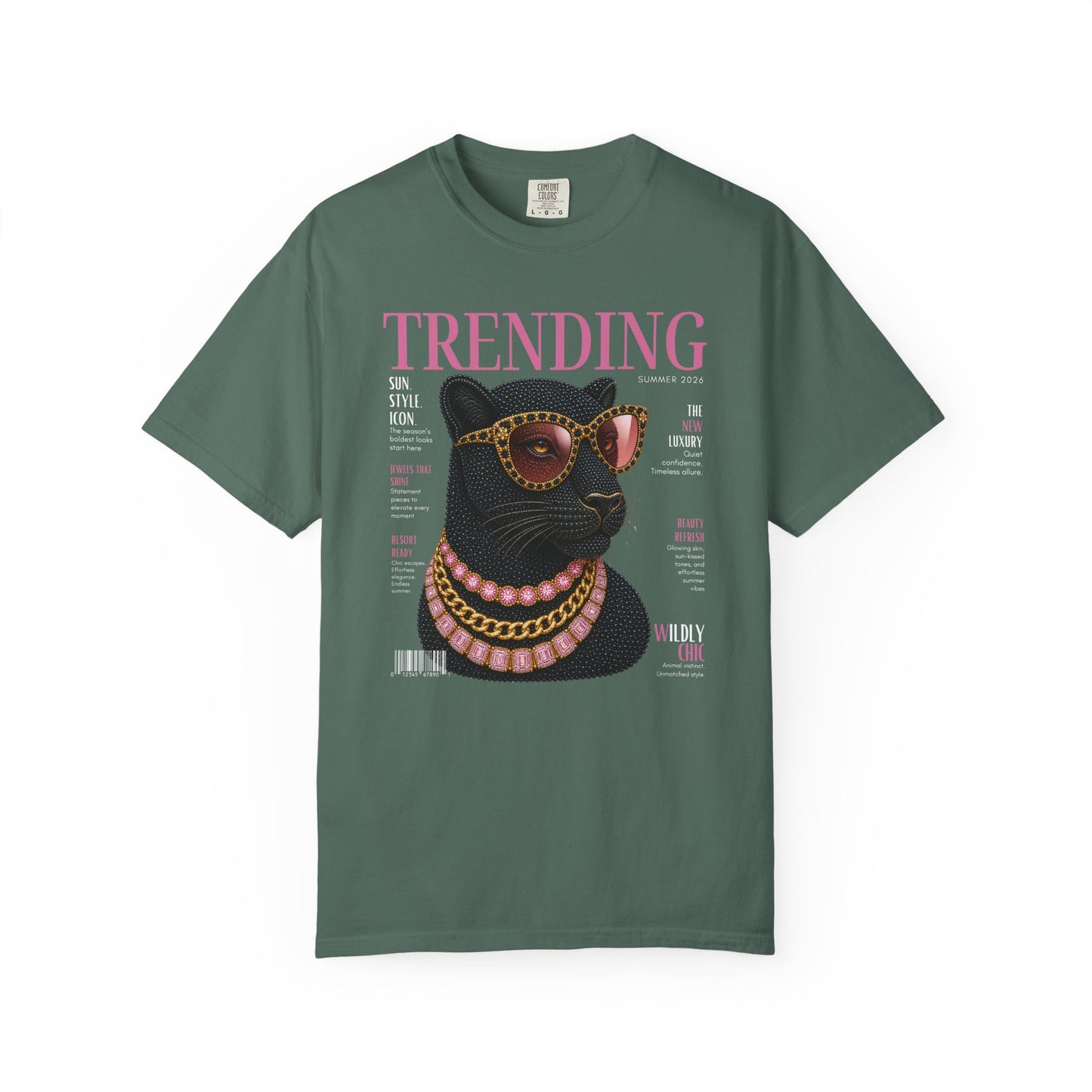 Trending Black Panther Magazine Graphic Tee