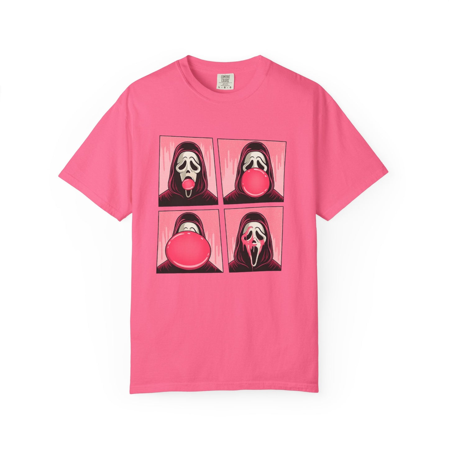 Spooky Ghostface Pop Graphic Tee
