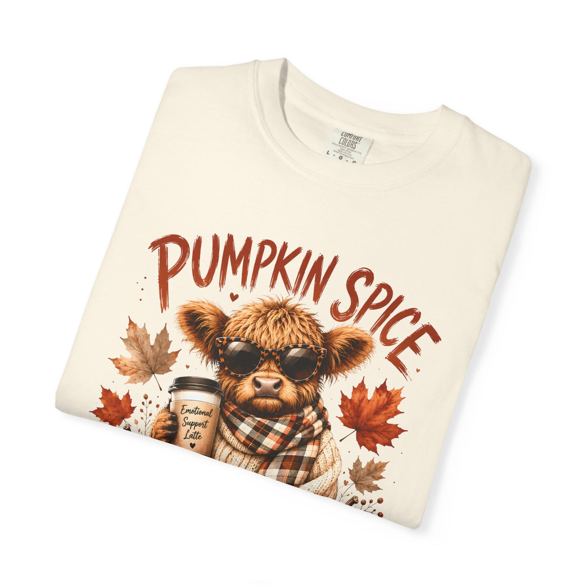 Moo-dy Vibes Cow Graphic Tee - Dark font