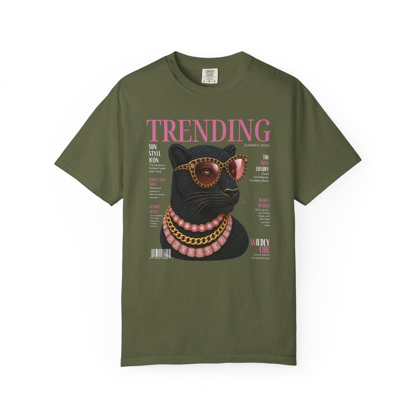 Trending Black Panther Magazine Graphic Tee