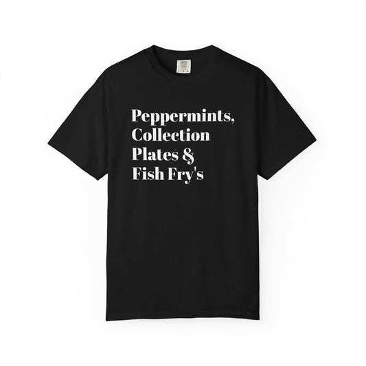 Peppermints Nostalgia Tee - White font