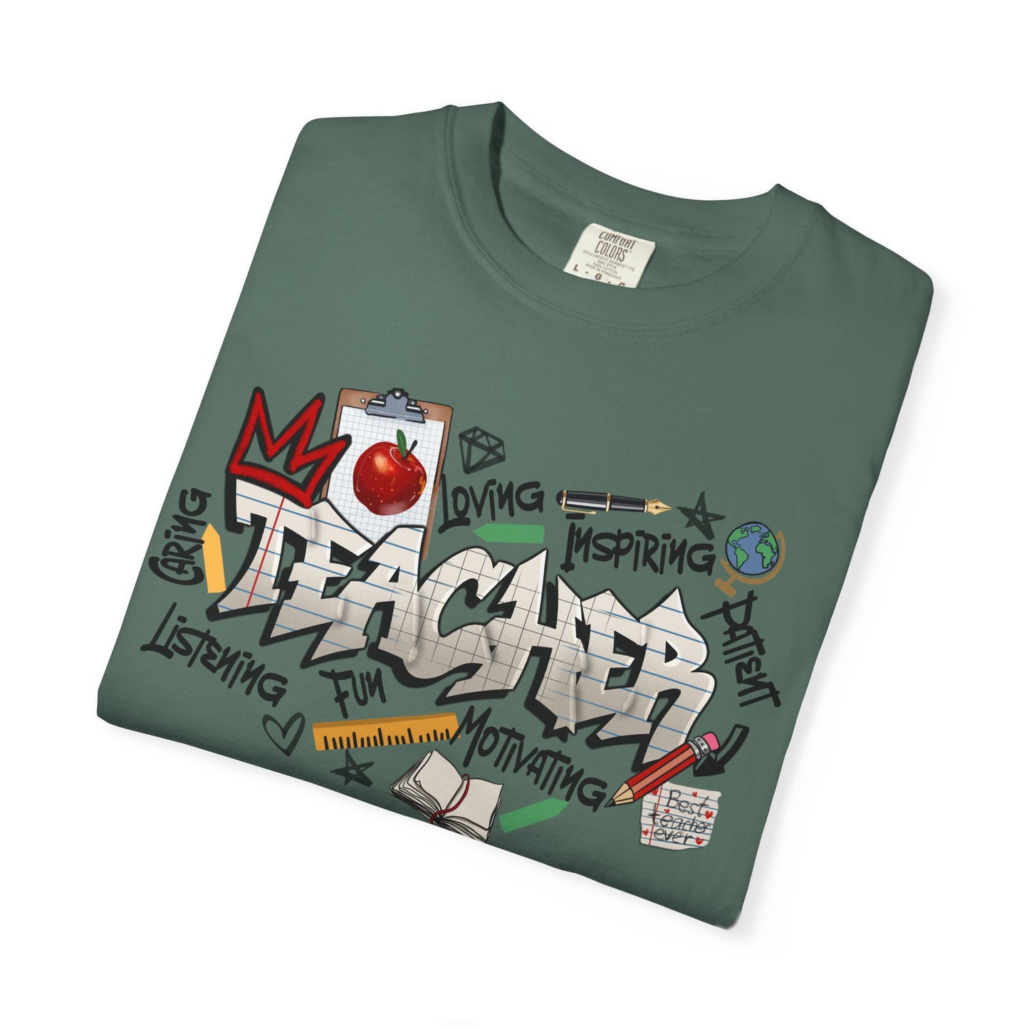 Teacher Graffiti Graphic Tee