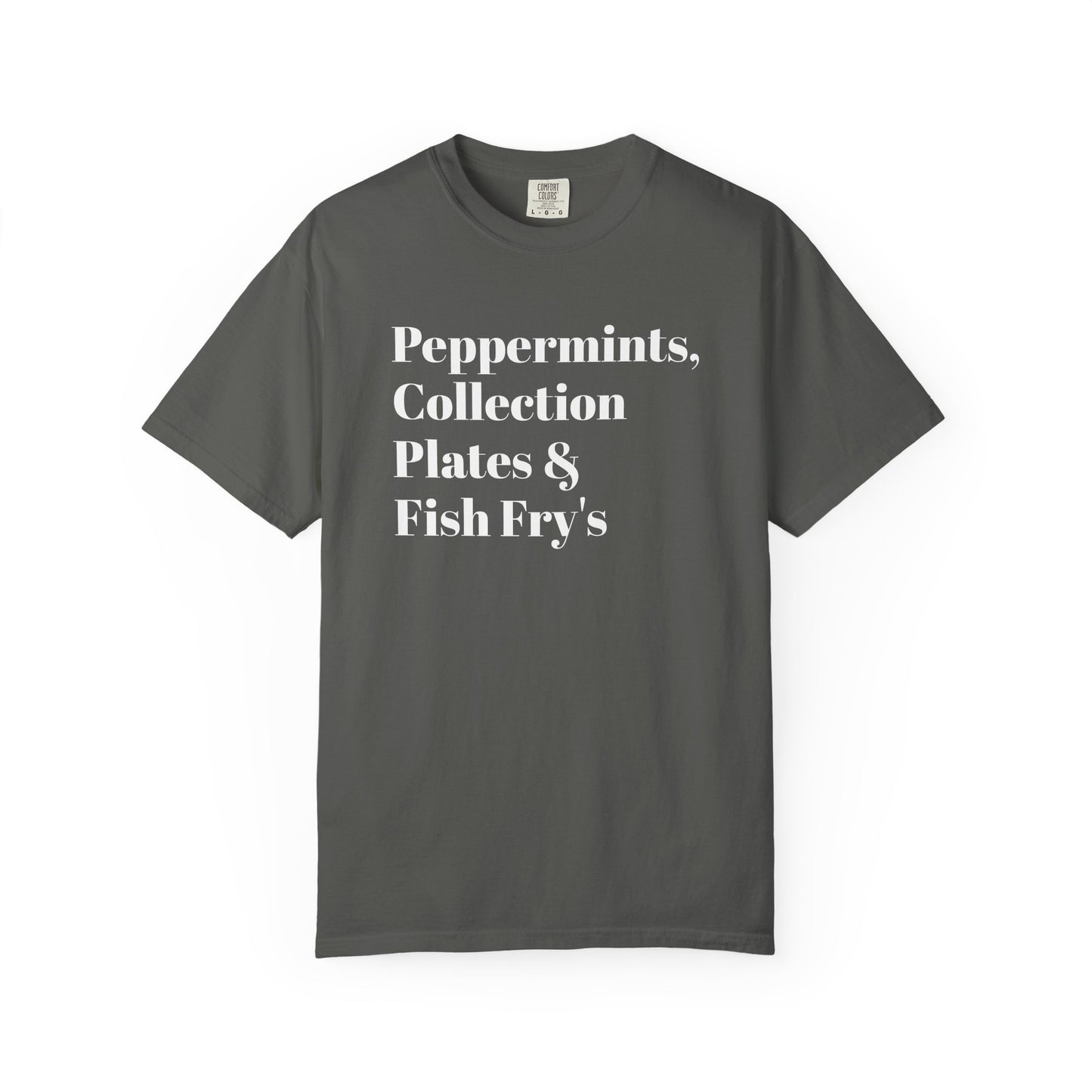 Peppermints Nostalgia Tee - White font