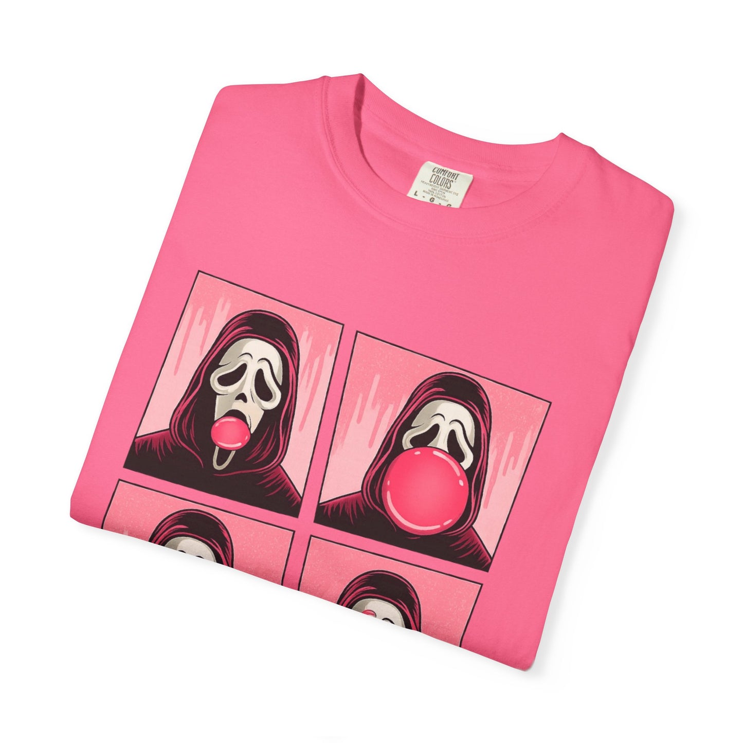 Spooky Ghostface Pop Graphic Tee