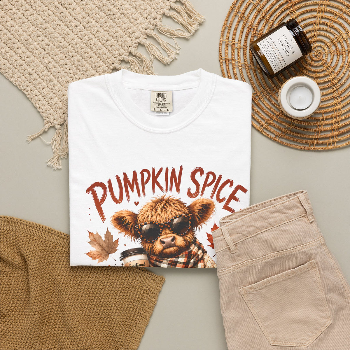 Moo-dy Vibes Cow Graphic Tee - Dark font