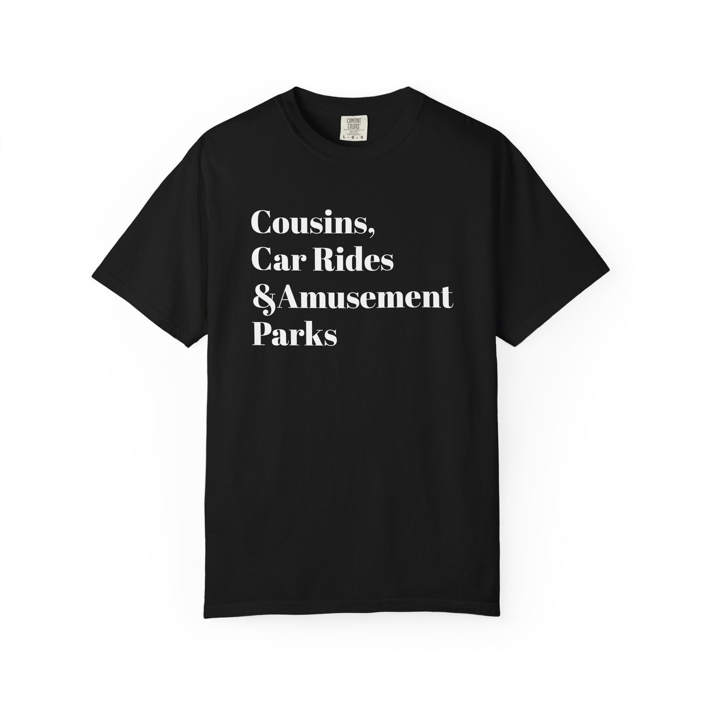 Amusement Park Nostalgia Tee - White font
