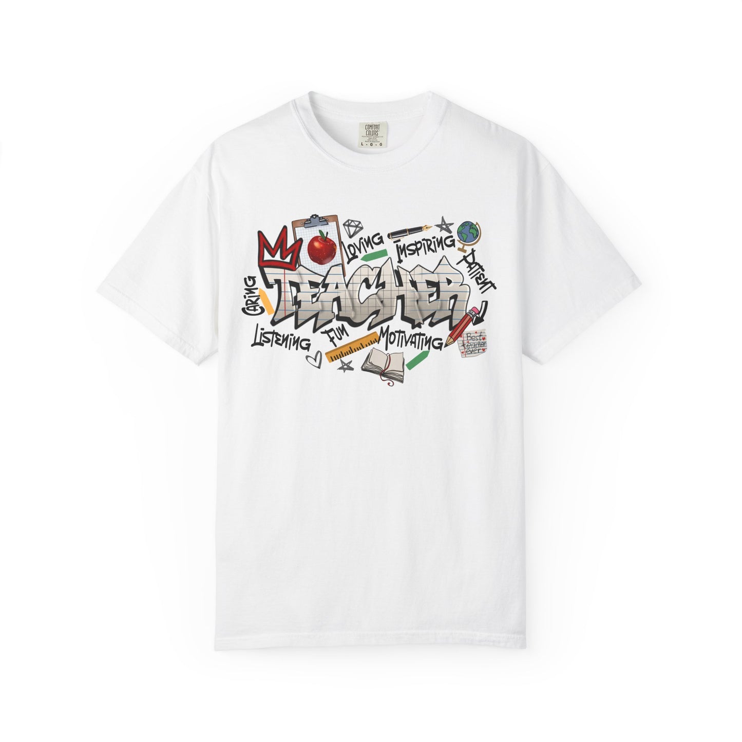 Teacher Graffiti Graphic Tee