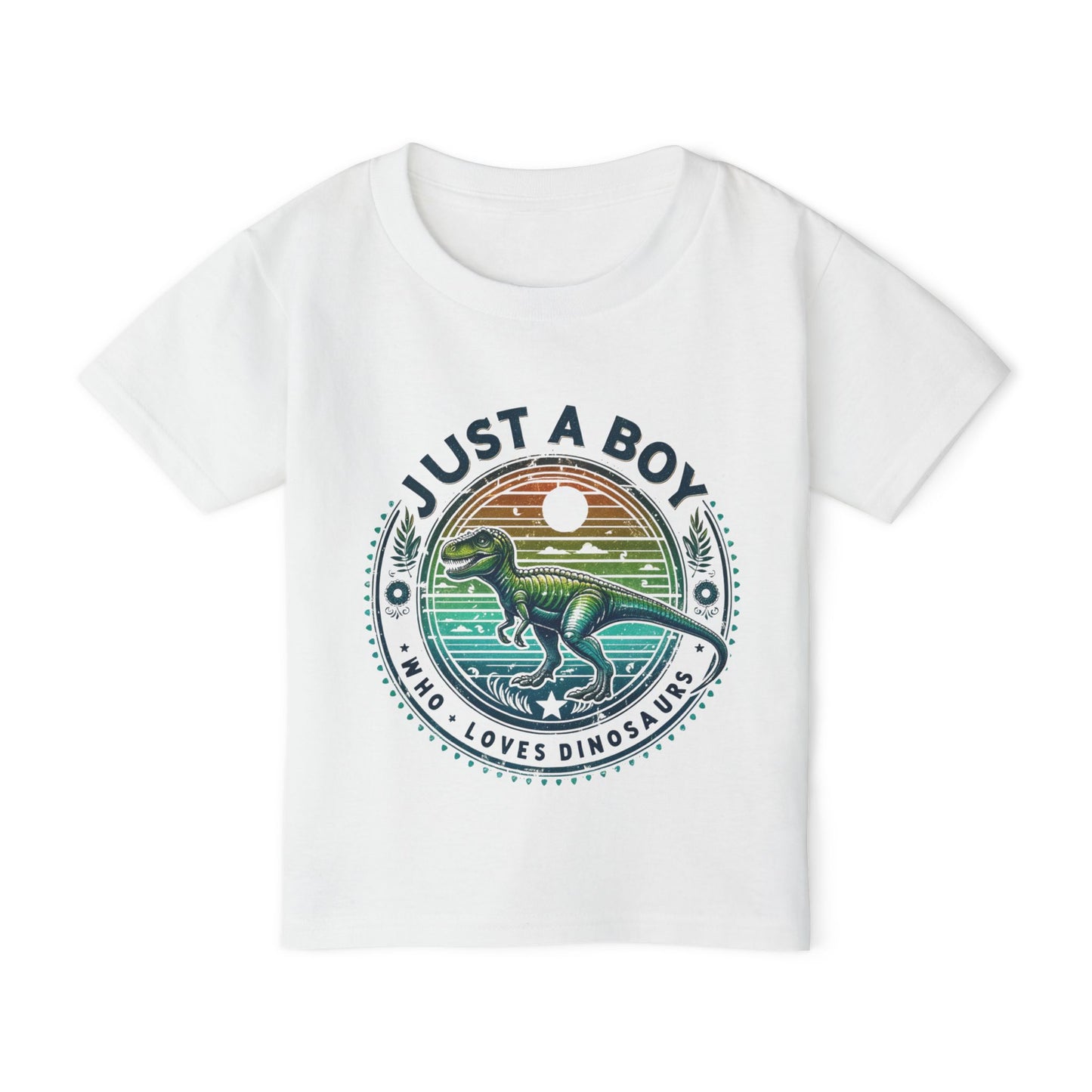 "Just A Boy Who Loves Dinosaurs" Toddler Tee