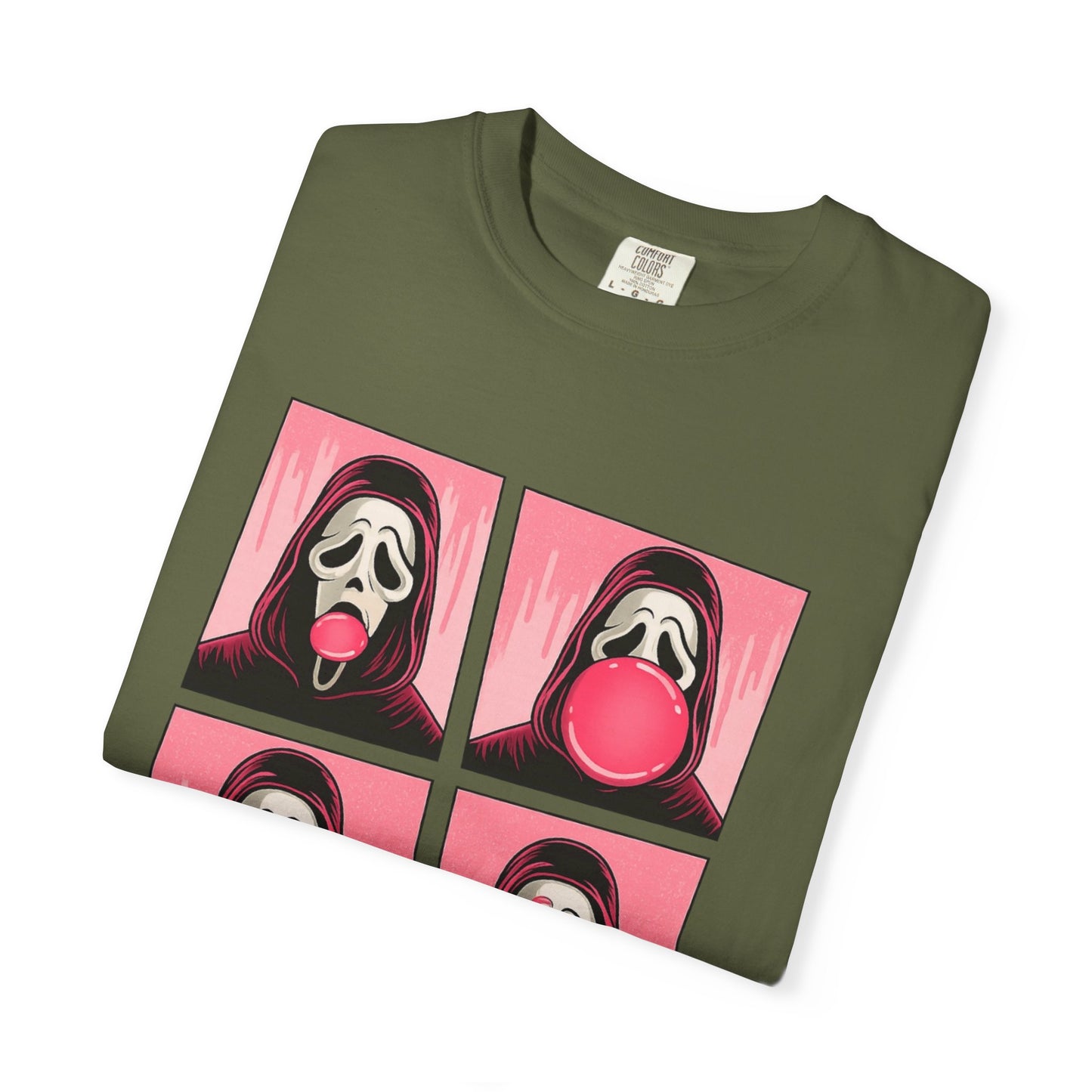 Spooky Ghostface Pop Graphic Tee