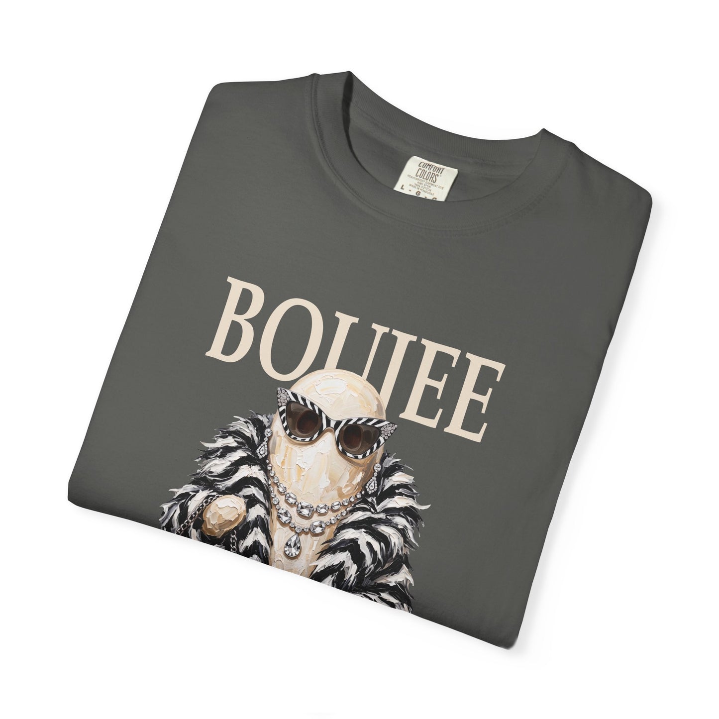 Boujee Ghost Zebra Fur  Graphic Tee