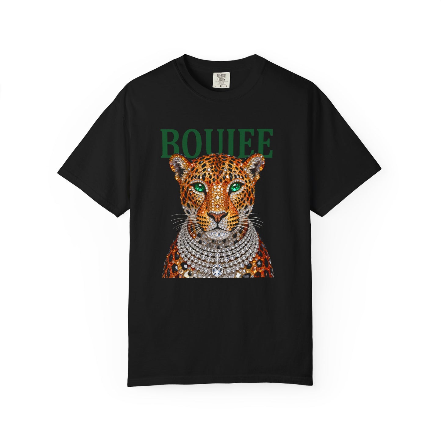 Boujee Leopard T-Shirt — Luxe Leopard Portrait Graphic Tee
