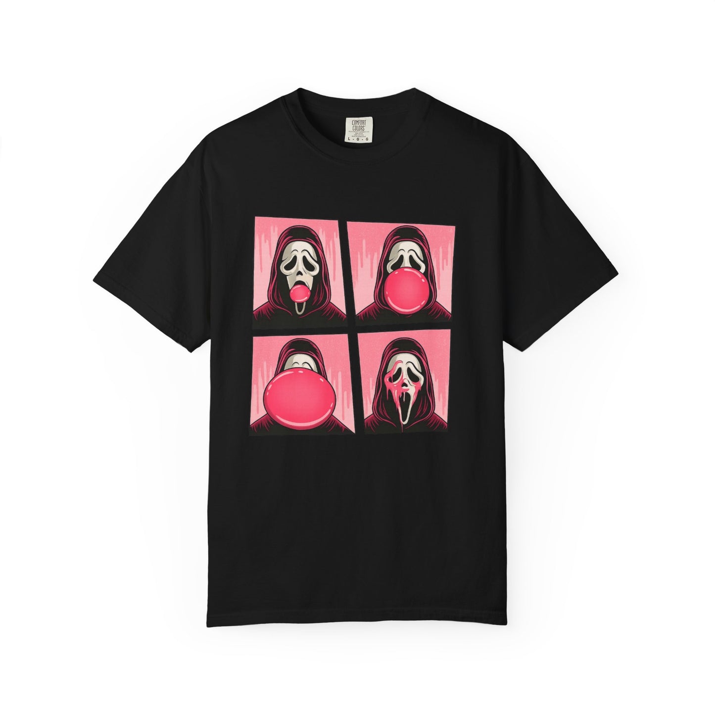 Spooky Ghostface Pop Graphic Tee