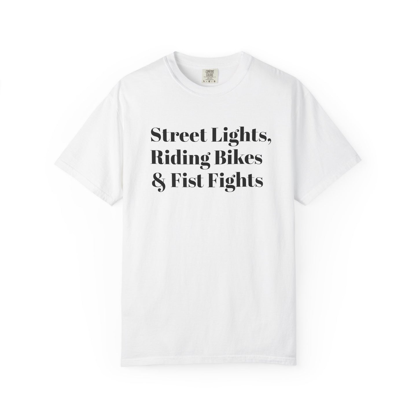 Street Lights Nostalgia Tee - Black Font