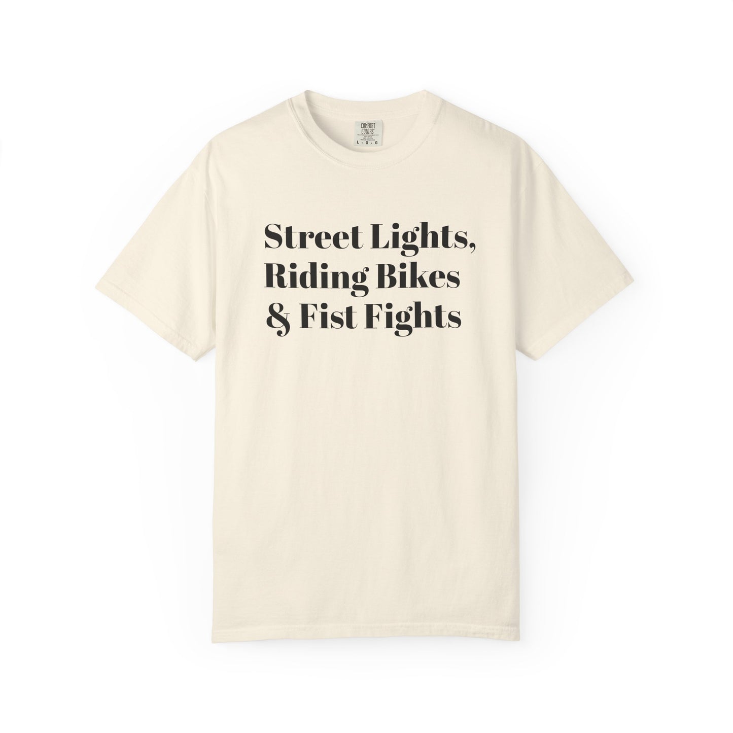 Street Lights Nostalgia Tee - Black Font