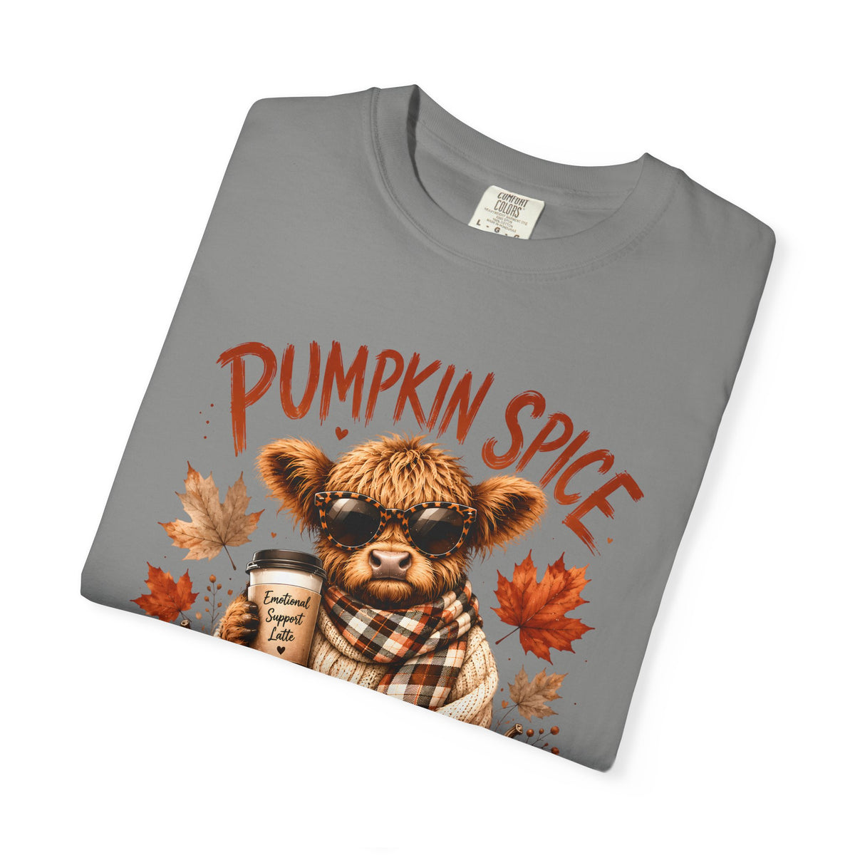 Moo-dy Vibes Cow Graphic Tee - Dark font