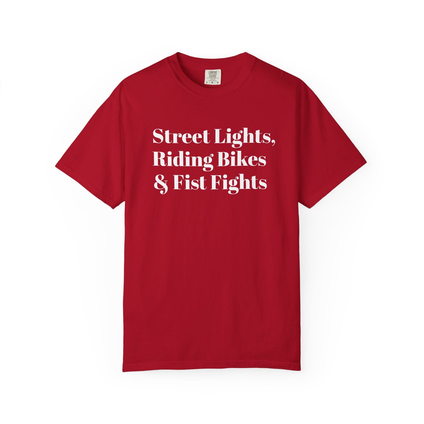Street Lights Nostalgia Tee - White font