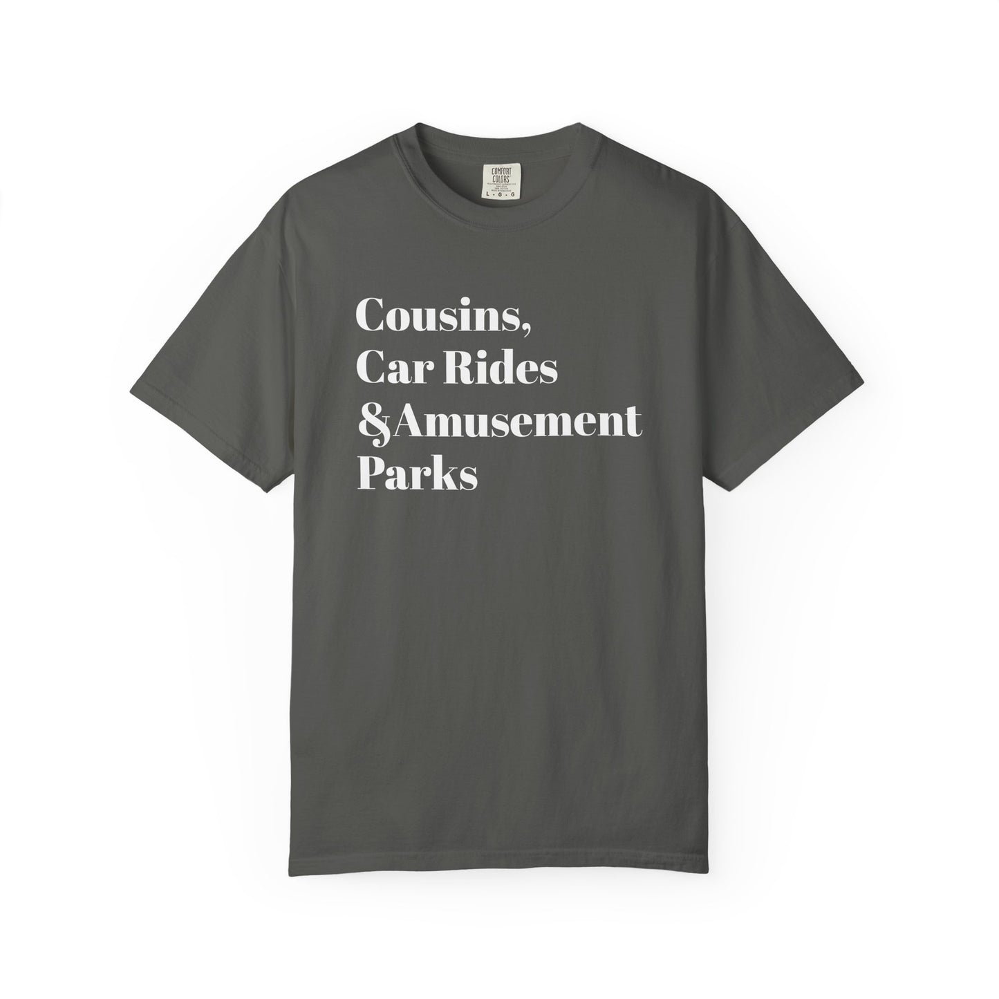 Amusement Park Nostalgia Tee - White font