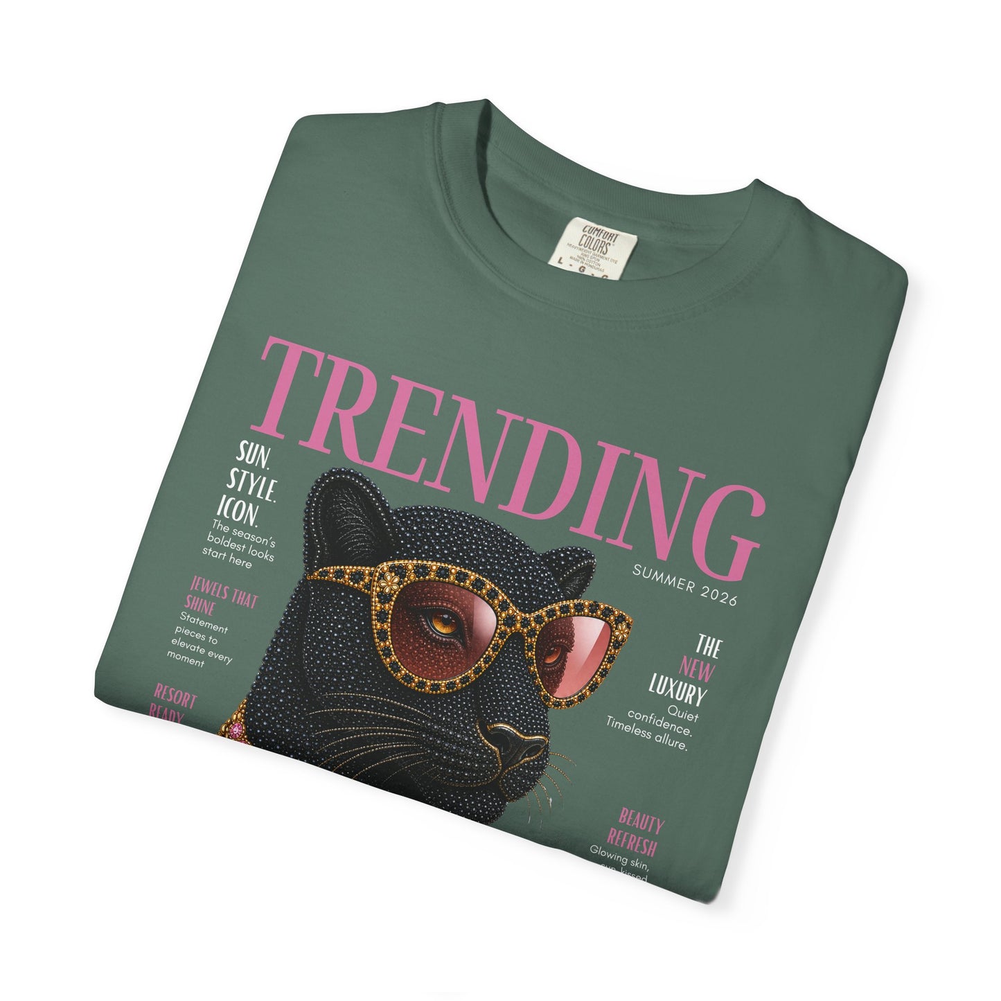 Trending Black Panther Magazine Graphic Tee