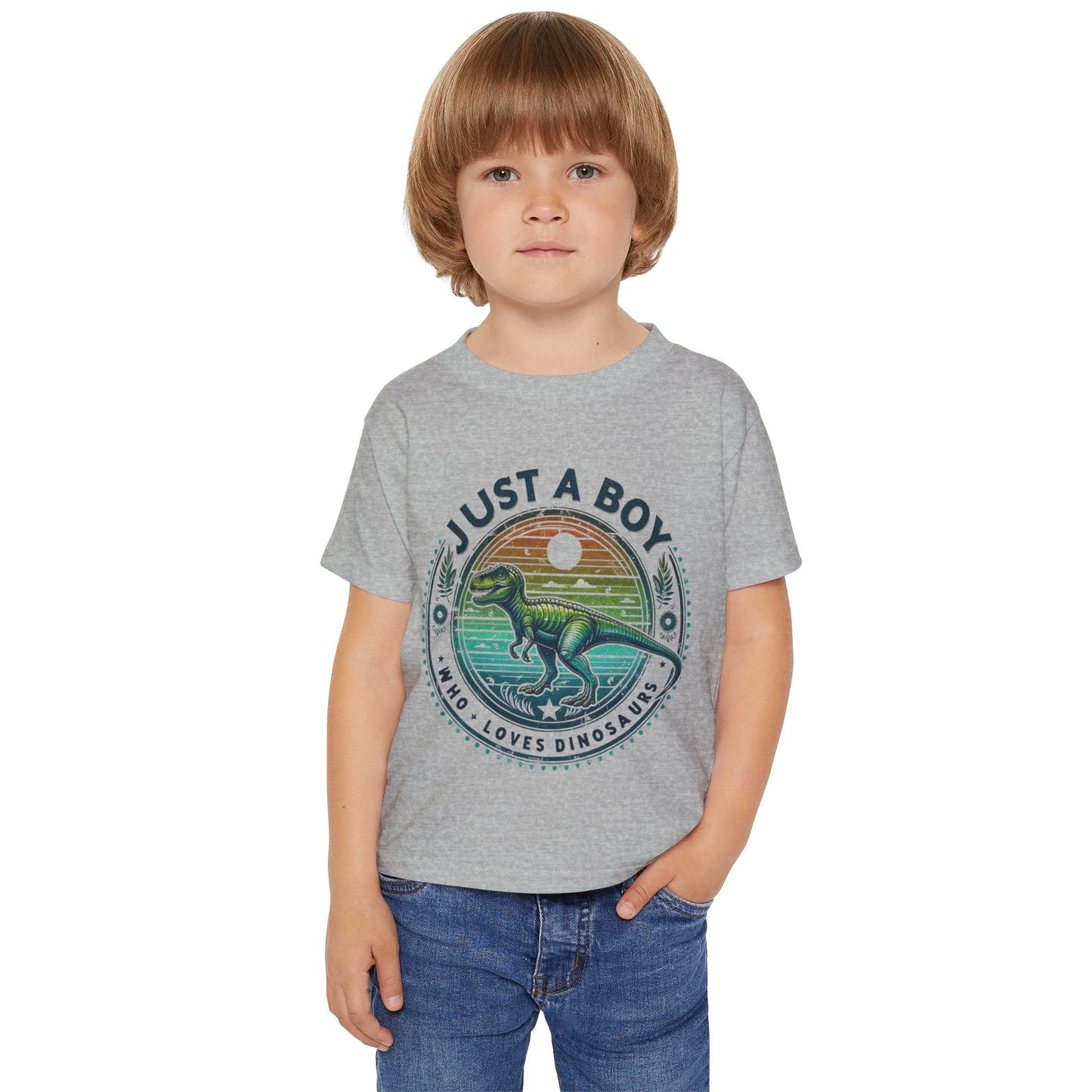 "Just A Boy Who Loves Dinosaurs" Toddler Tee