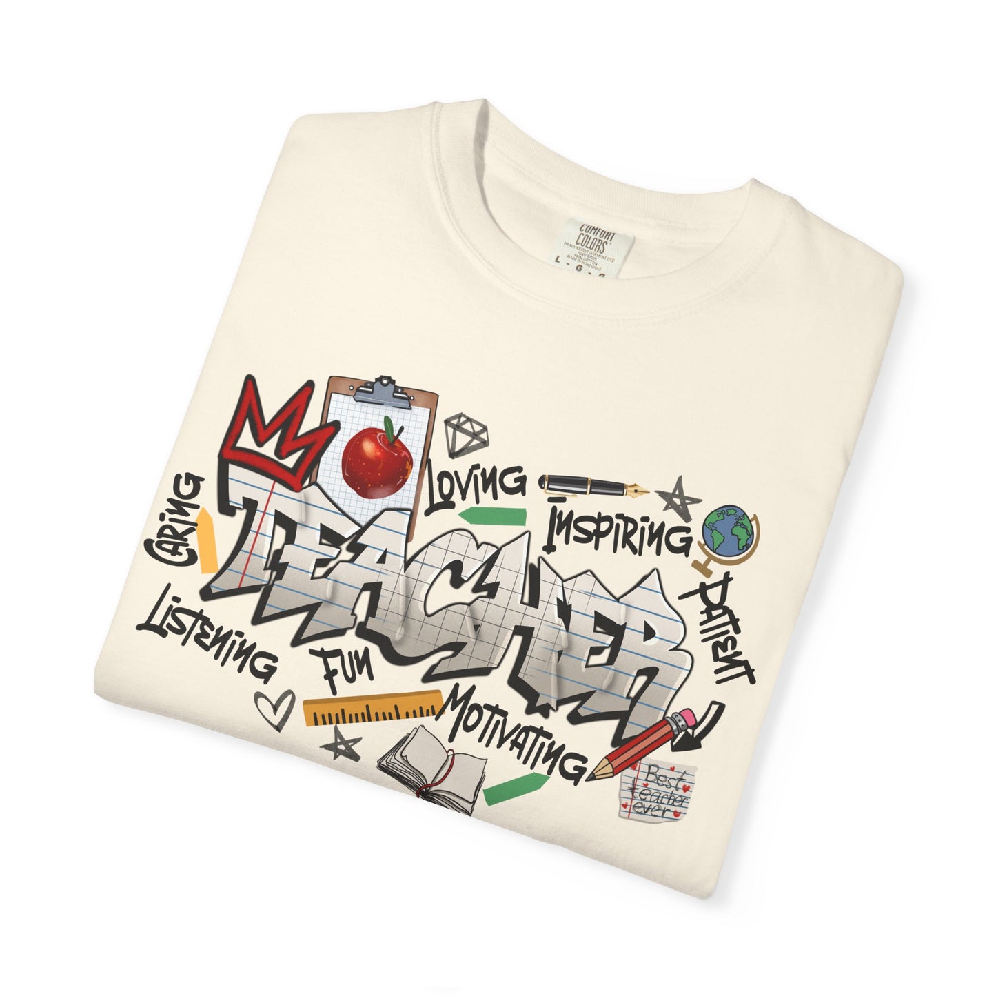 Teacher Graffiti Graphic Tee