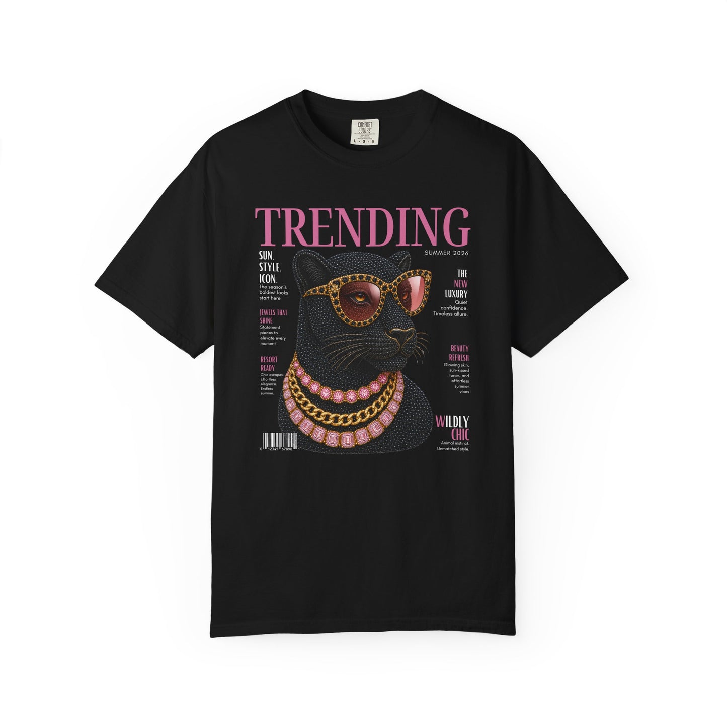 Trending Black Panther Magazine Graphic Tee