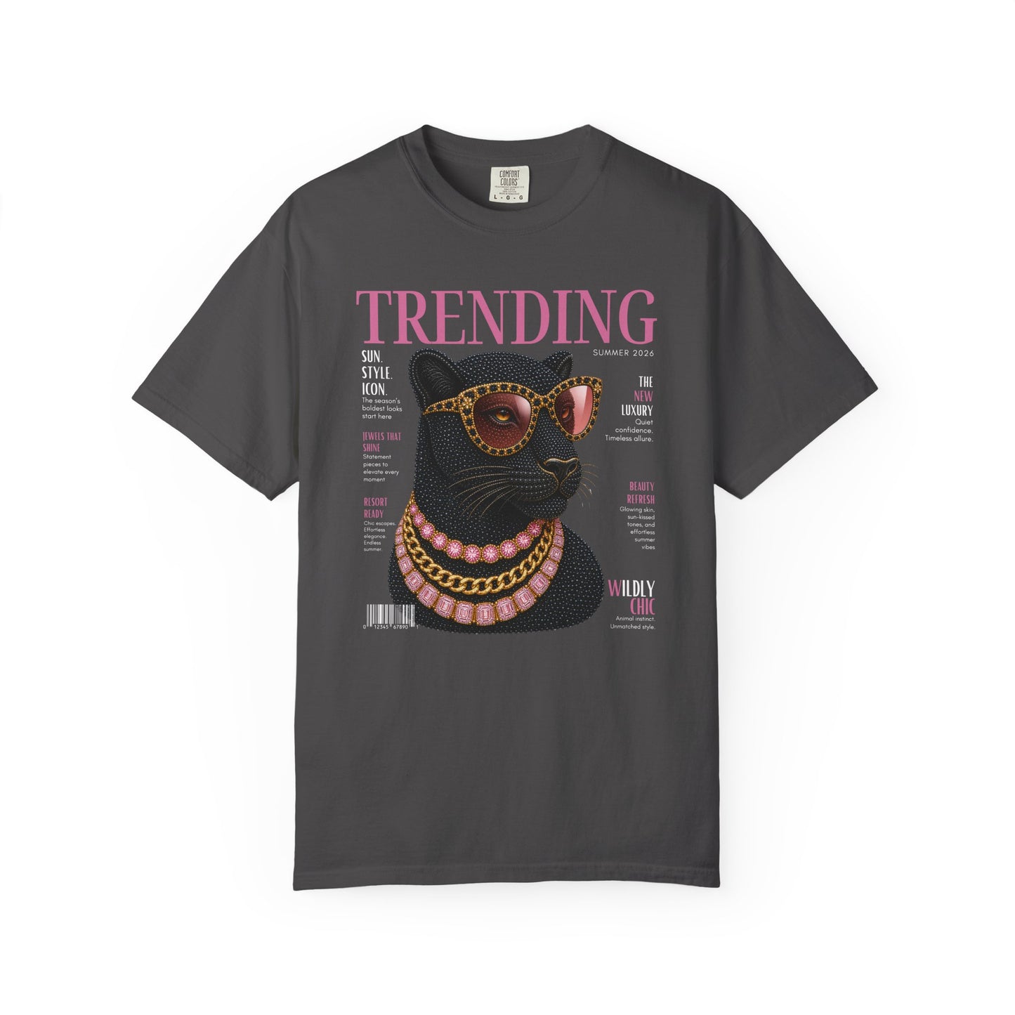 Trending Black Panther Magazine Graphic Tee