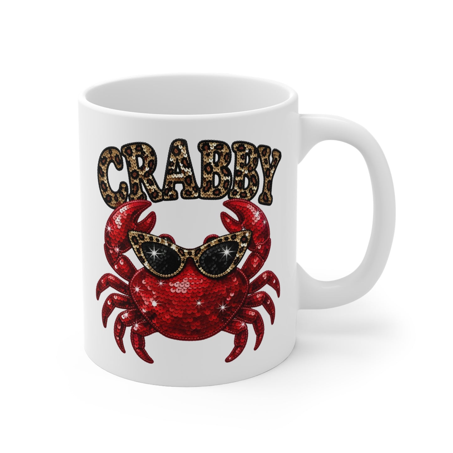 "Crabby' Glam Mug — 11 oz.