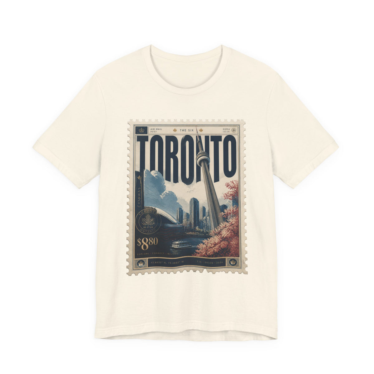 Toronto Vintage Postage Stamp Graphic Tee