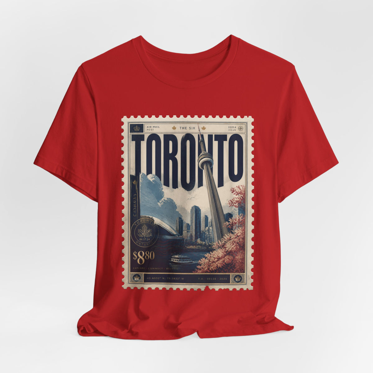 Toronto Vintage Postage Stamp Graphic Tee