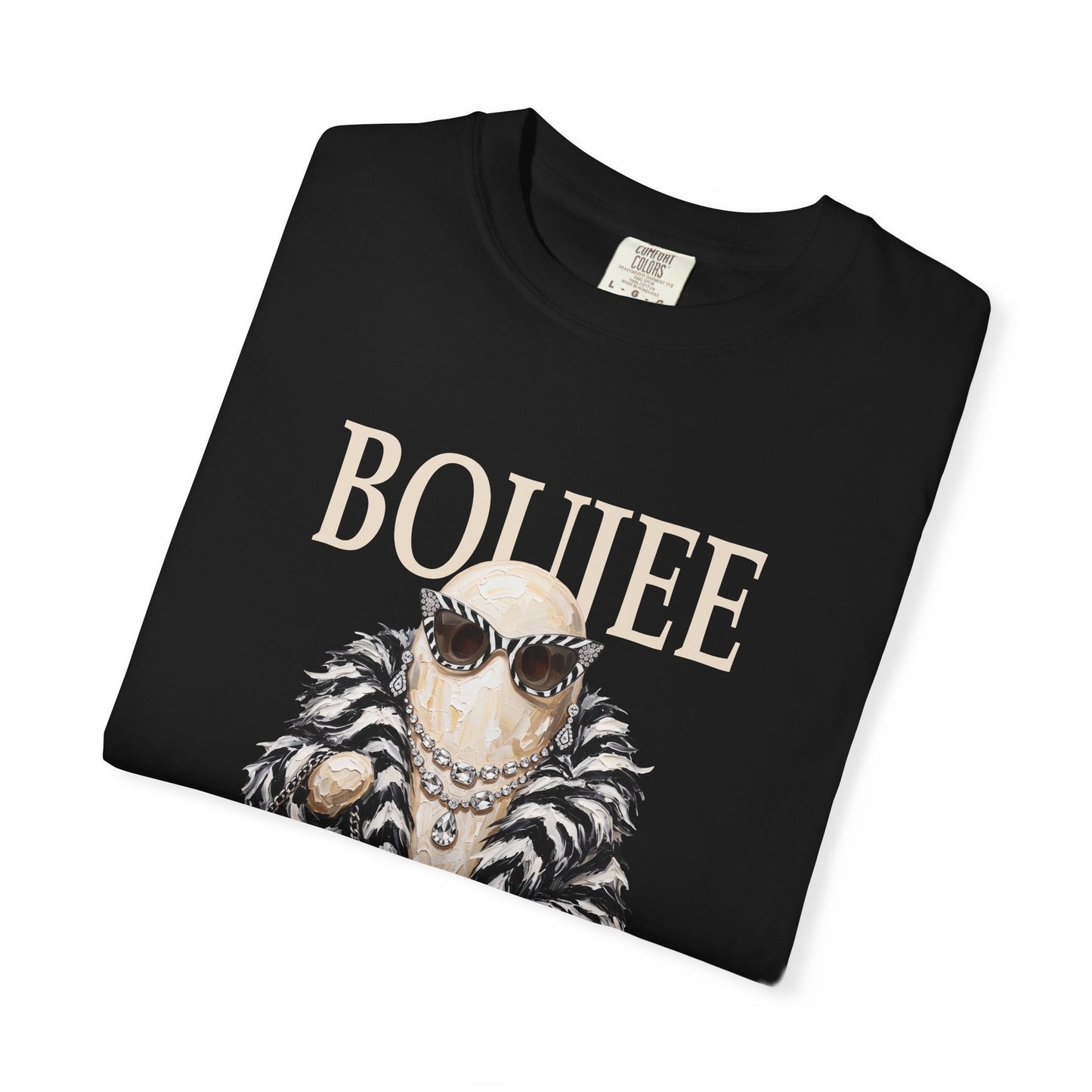 Boujee Ghost Zebra Fur  Graphic Tee