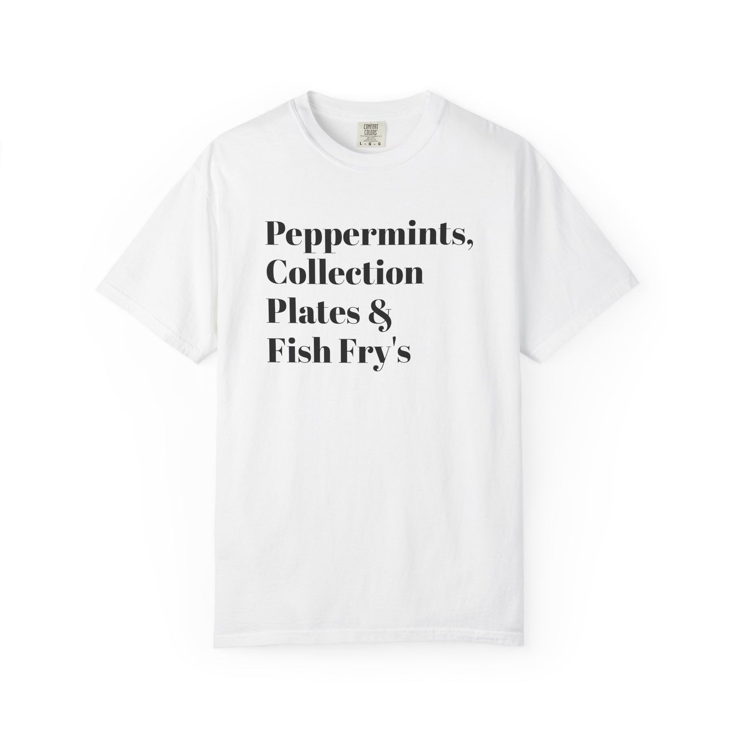 Peppermints Nostalgia Tee - Black font