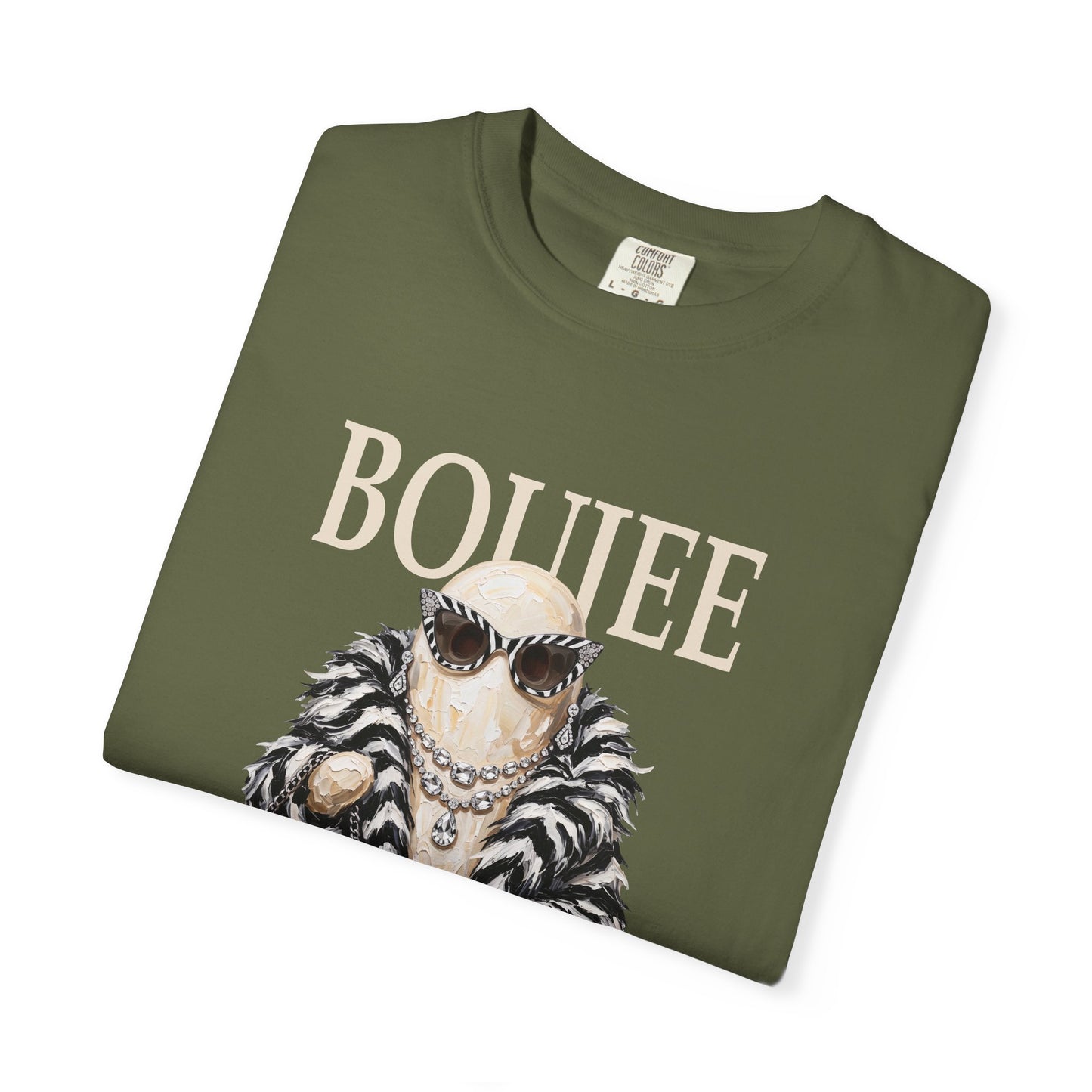 Boujee Ghost Zebra Fur  Graphic Tee