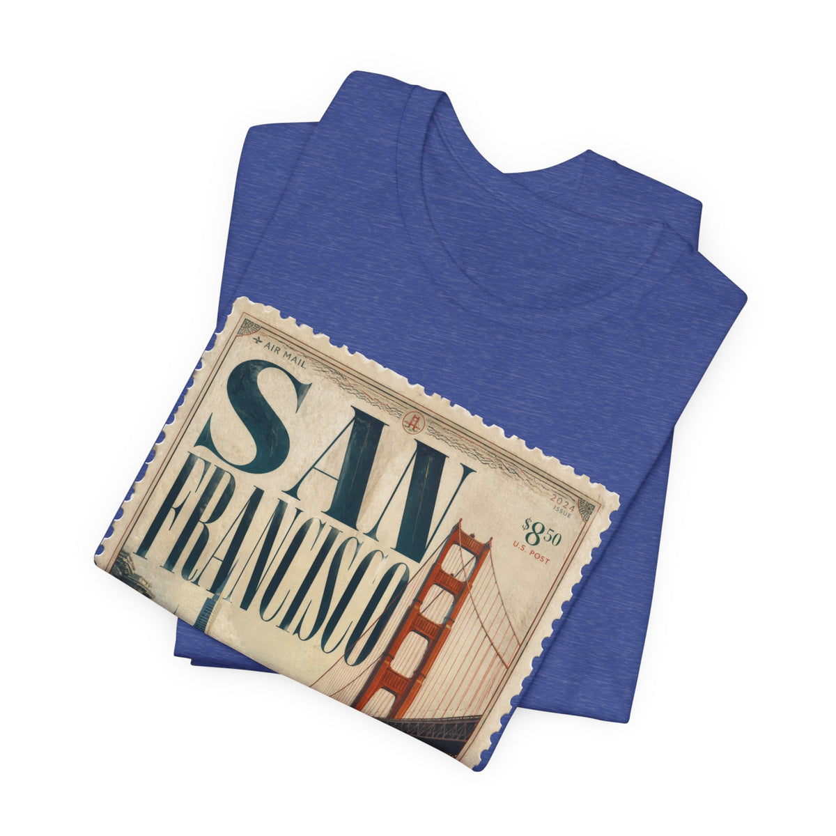 San Francisco Vintage Postage Stamp Graphic Tee