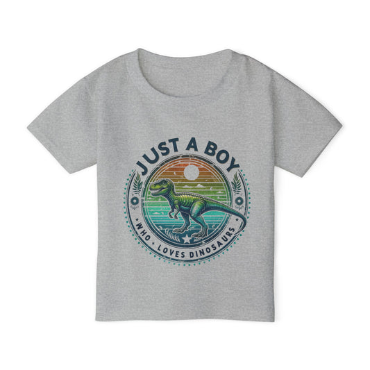 "Just A Boy Who Loves Dinosaurs" Toddler Tee