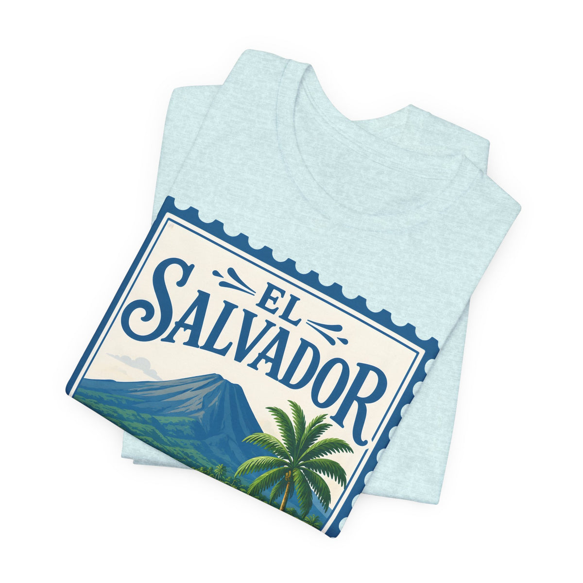 El Salvador Vintage Postage Stamp Graphic Tee