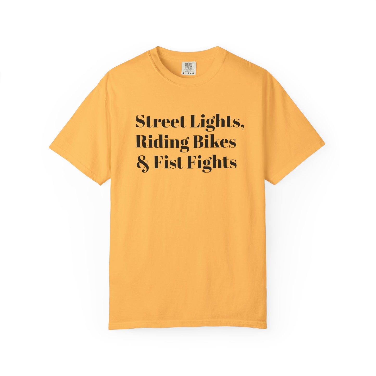 Street Lights Nostalgia Tee - Black Font