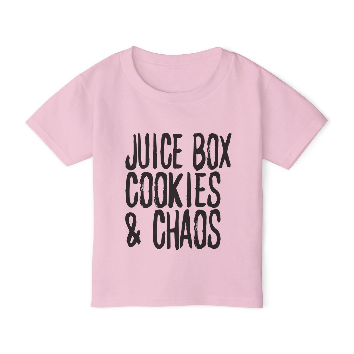 Toddler T-Shirt - "Juice Box, Cookies & Chaos" Playful Kids Tee