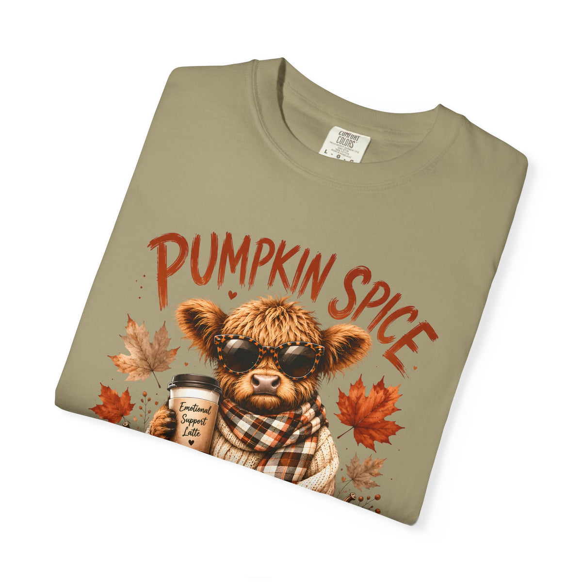Moo-dy Vibes Cow Graphic Tee - Dark font