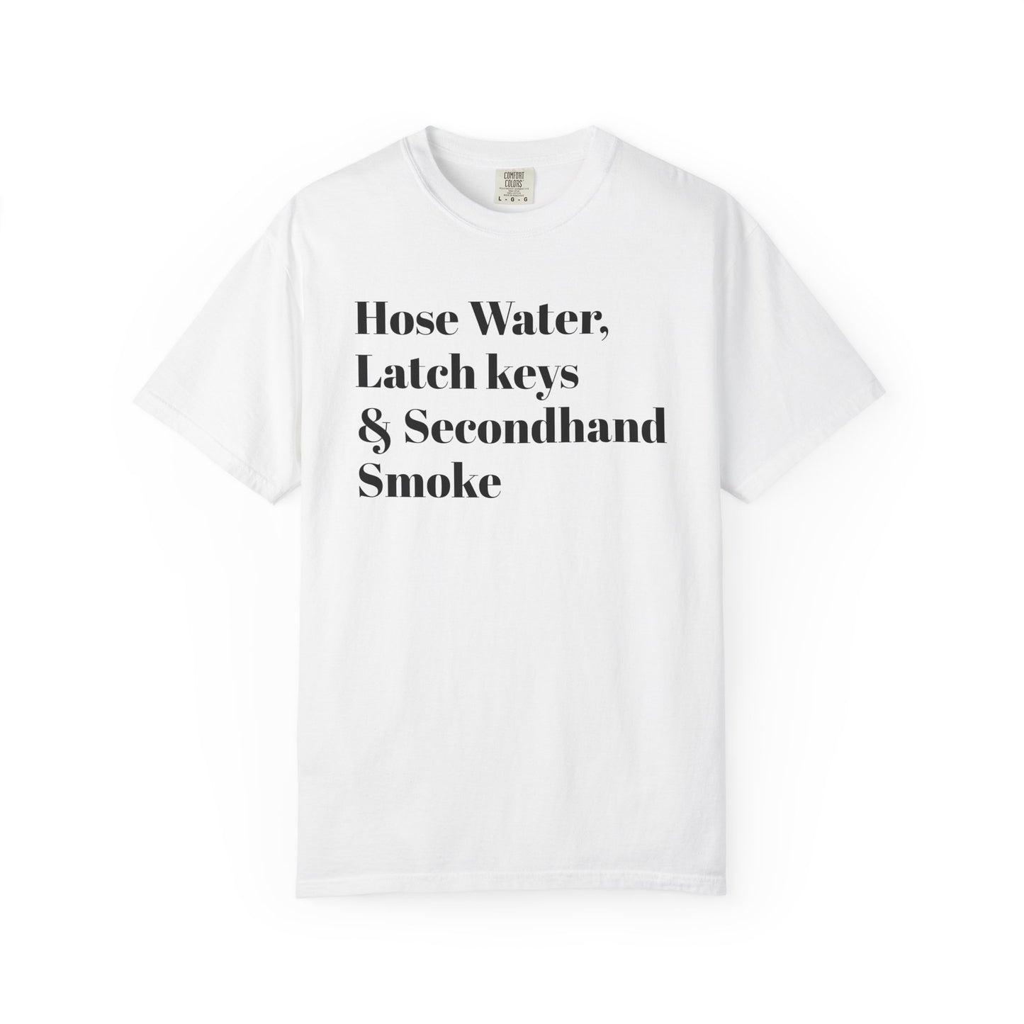 Hose Water GenX Nostalgia Tee - Black font