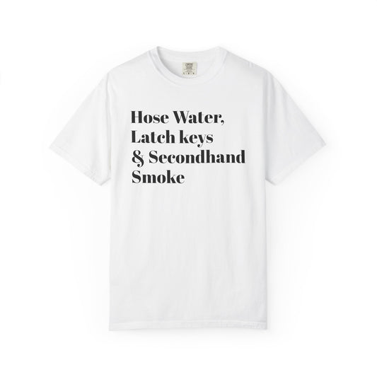 Hose Water GenX Nostalgia Tee - Black font