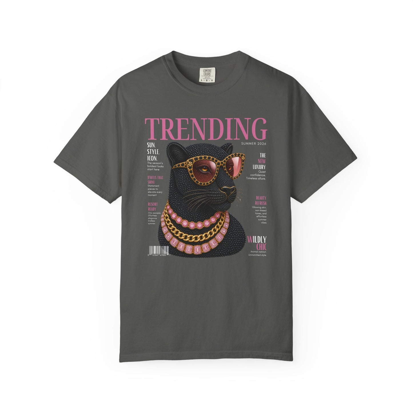 Trending Black Panther Magazine Graphic Tee